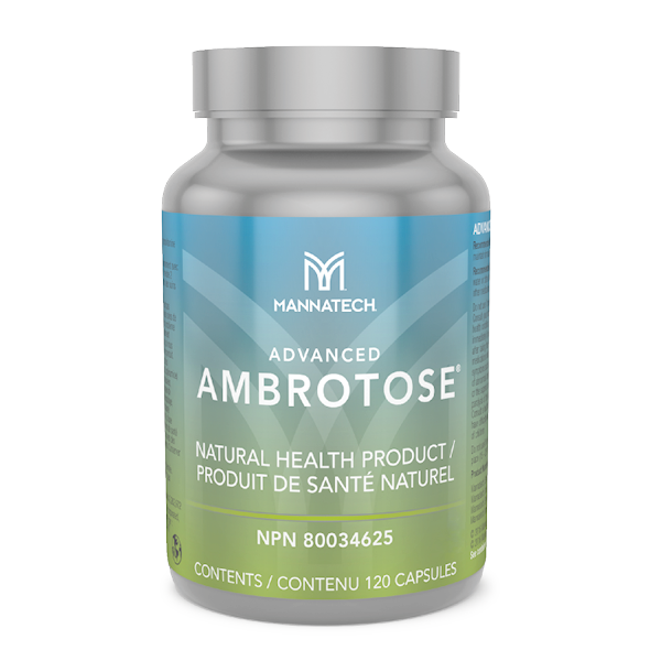 3 Bottles Mannatech Advanced Ambrotose 120 Capsules Cellular Health Enhancer NEW