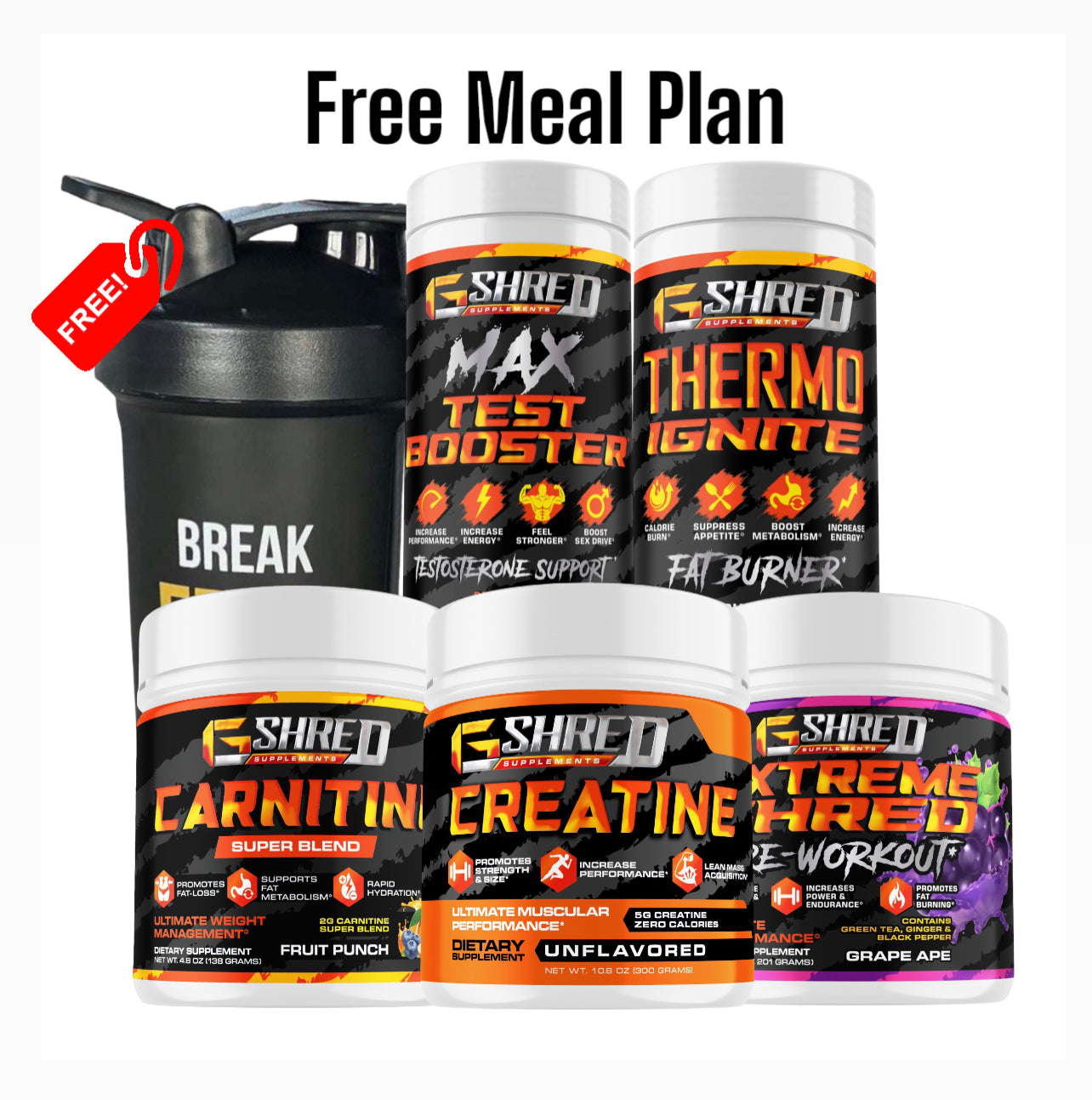 MEN'S SHRED STACK