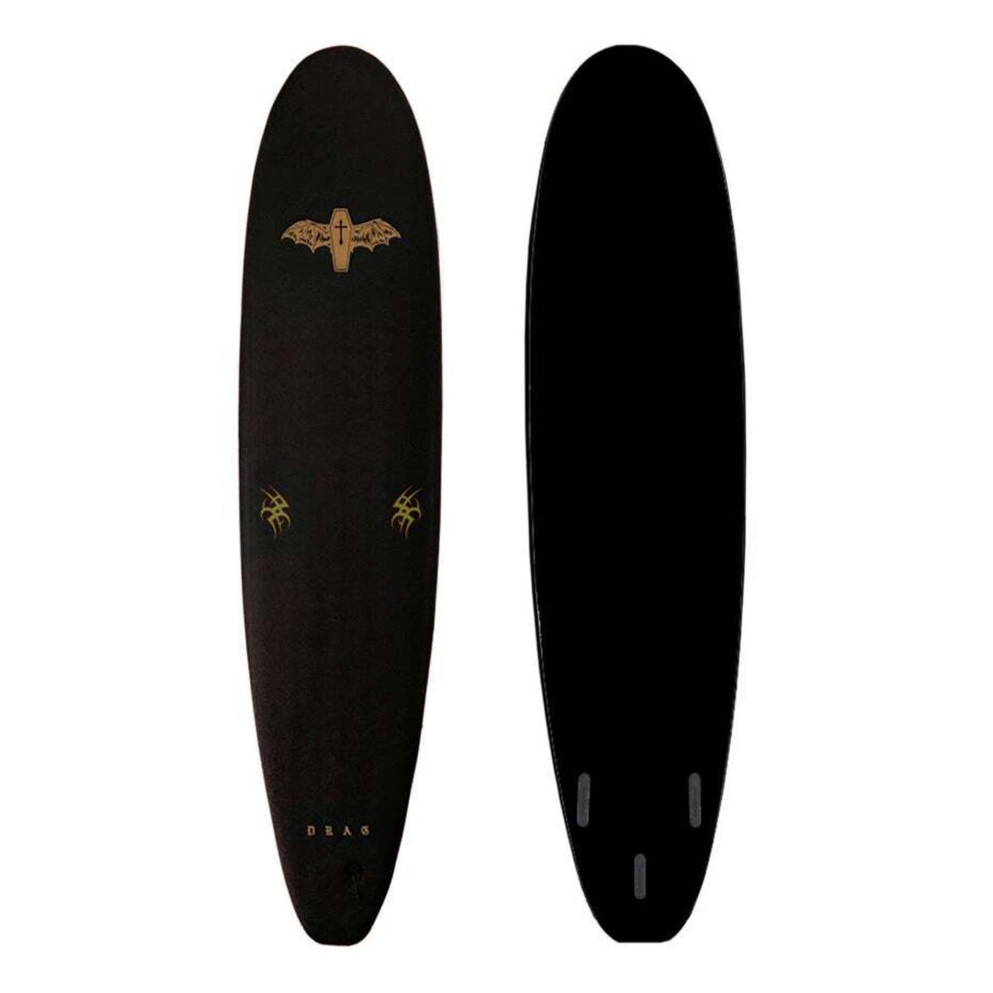 Drag Coffin 8'0 Single Fin Soft Surfboard