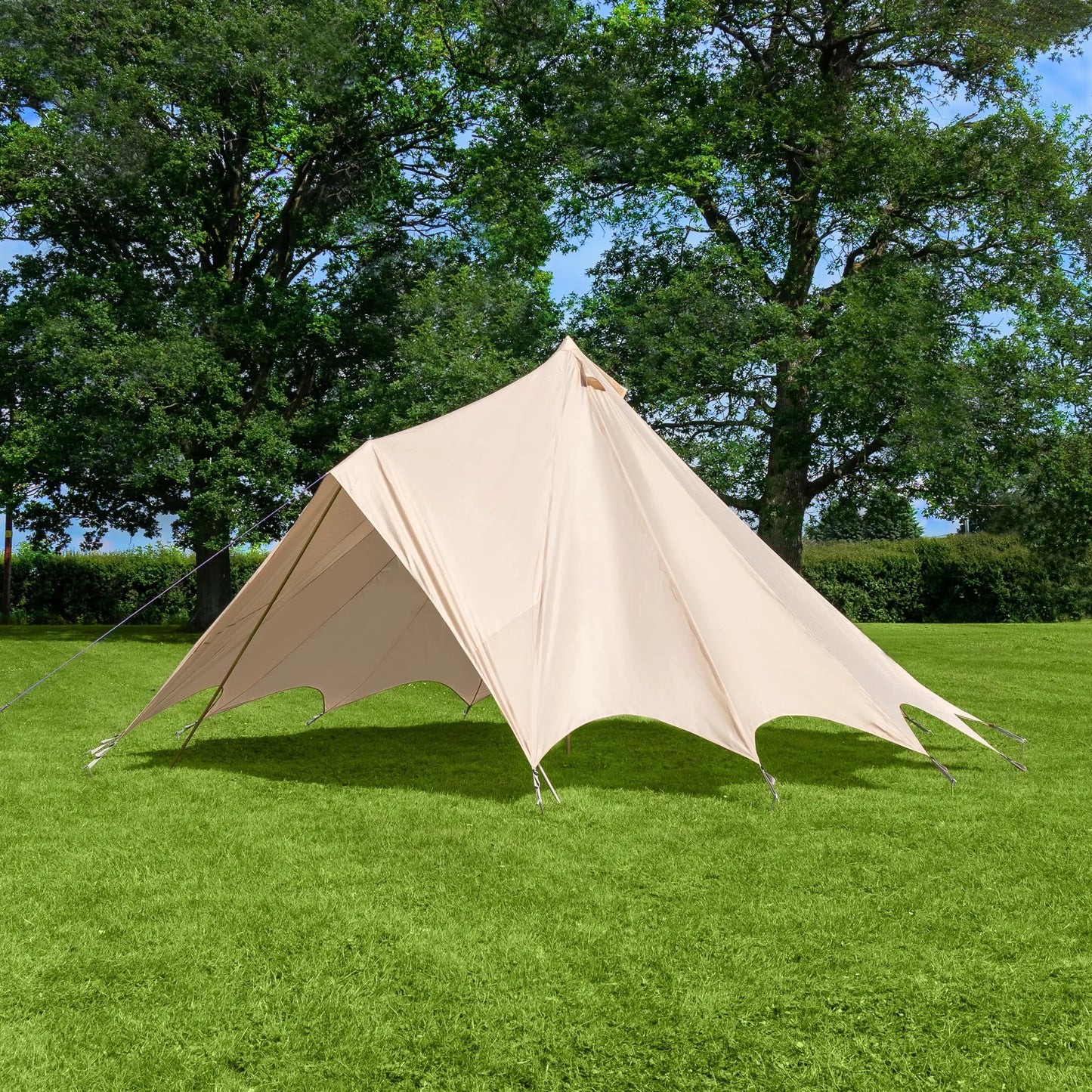 boutique camping bell tent porch curved canopy awning glamping bell tent