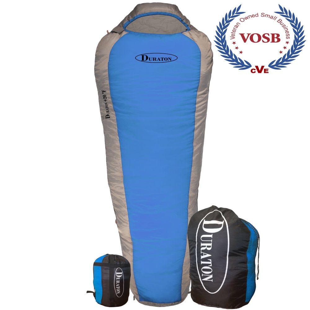 Duraton 20 F Mummy Sleeping Bag (Orange)