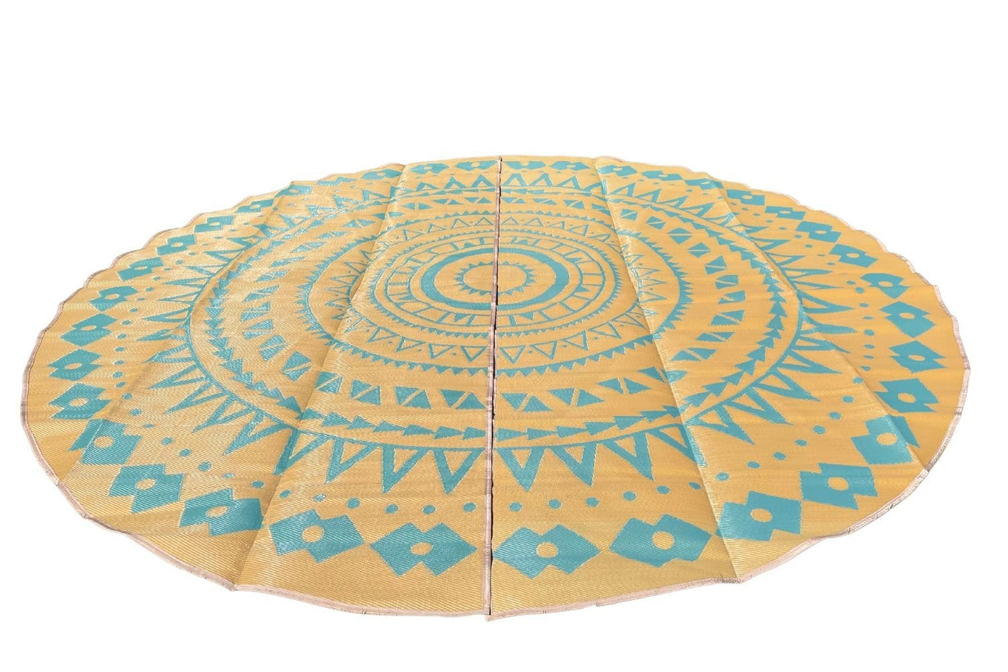 Life inTents Tent Accessories 6 Meter / 19 ft. Diameter Boho Style Bell Tent Floor Matting Cover | 16' (5M)