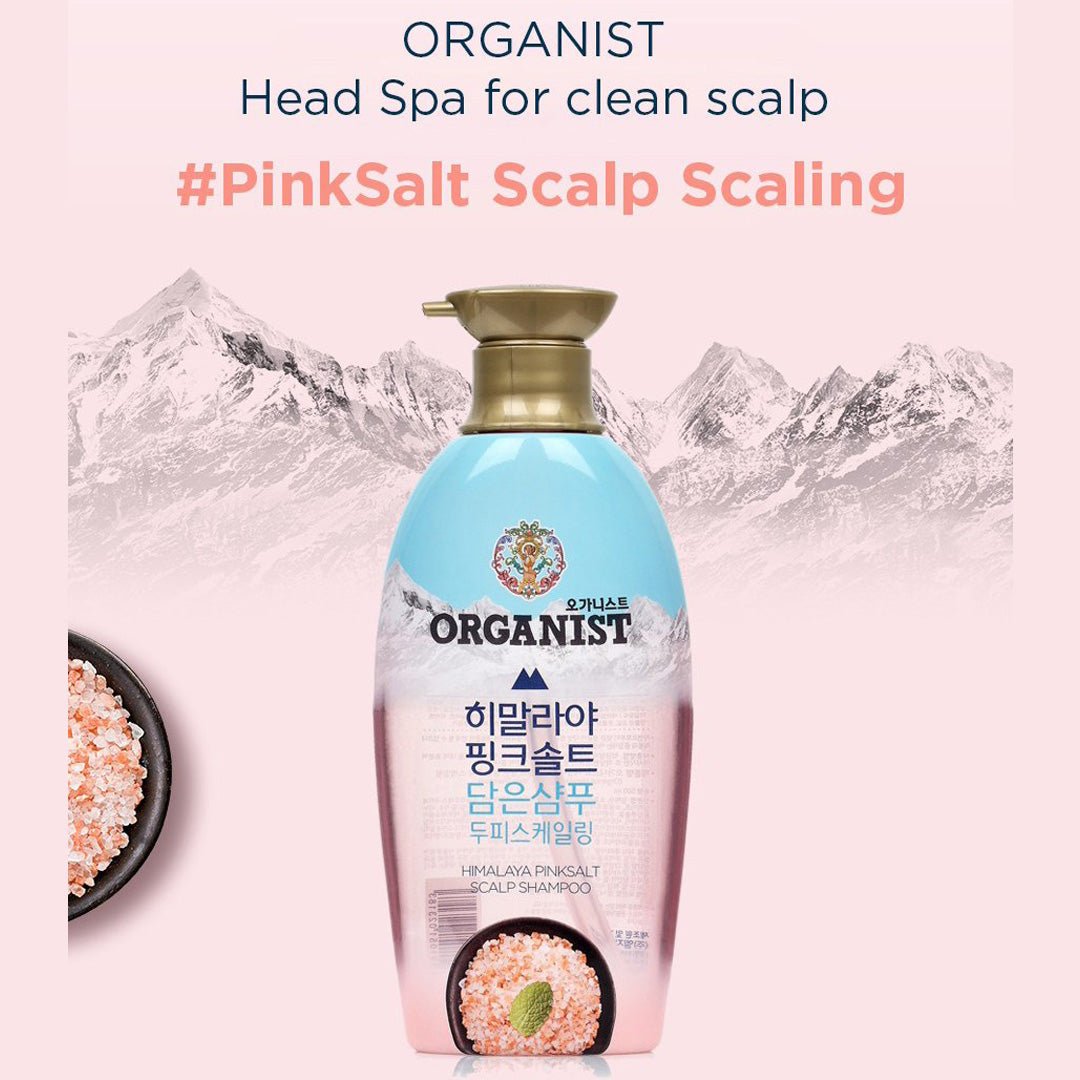 [Organist] [Bundle of 4] Natural Healing Therapy Shampoo/Argan/Himalaya/Peppermint/Avocado/Cherry/Rosemary 500