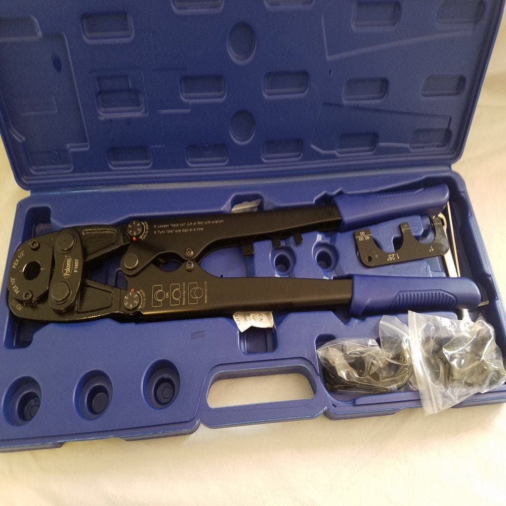 1/2&Quot;, 3/4&Quot;, 1&Quot;, and 1 1/4&Quot; Pex Crimp Multi-Tool