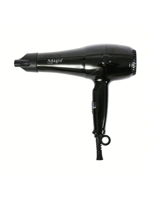 Adagio ADAGIO Professional 2500 Ionic Blow Dryer, Black