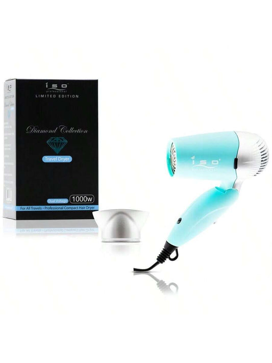 ISO Beauty Travel-Perfect Compact Lightweight Dual Voltage Travel Dryer - Diamond Collection
