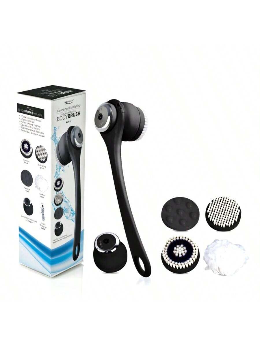 ISO Beauty Cleansing & Exfoliating Rechargeable All-In-1 Body Brush