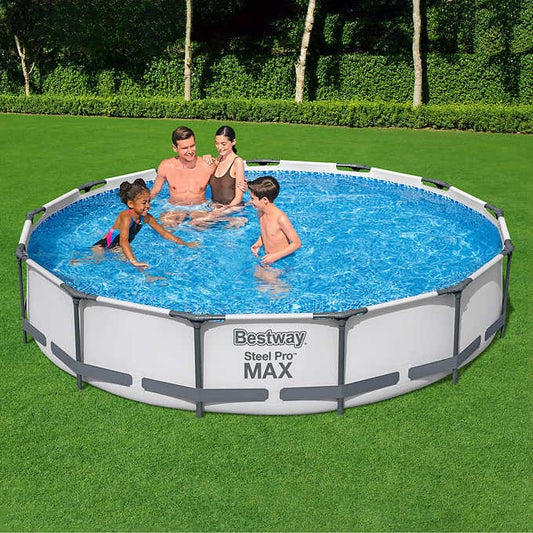 Bestway Steel Pro MAX 13’ x 30” Round Above Ground Pool Set
