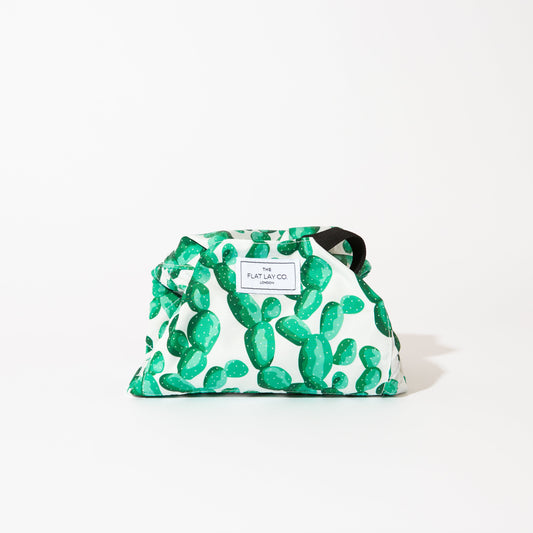 Cacti Full Size Flat Lay Makeup Bag