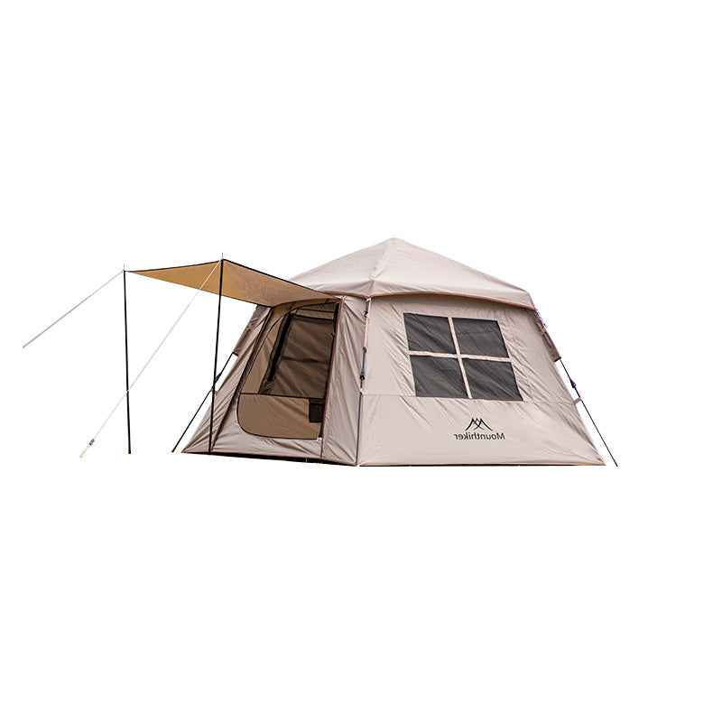 Outdoor Camping Ground New Small  Tent Windproof Rain Automatic Support - Blue Force Sports