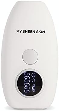 MY SHEEN SKIN MILA IPL At Home Laser Hair Removal Device for Women and Men, Permanent Hair Removal, 999999 Flashes, Ice Cooling Function, Use on Armpits Back Legs Arms Face Bikini Line