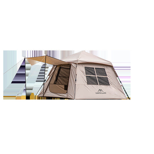Outdoor Camping Ground New Small  Tent Windproof Rain Automatic Support - Blue Force Sports
