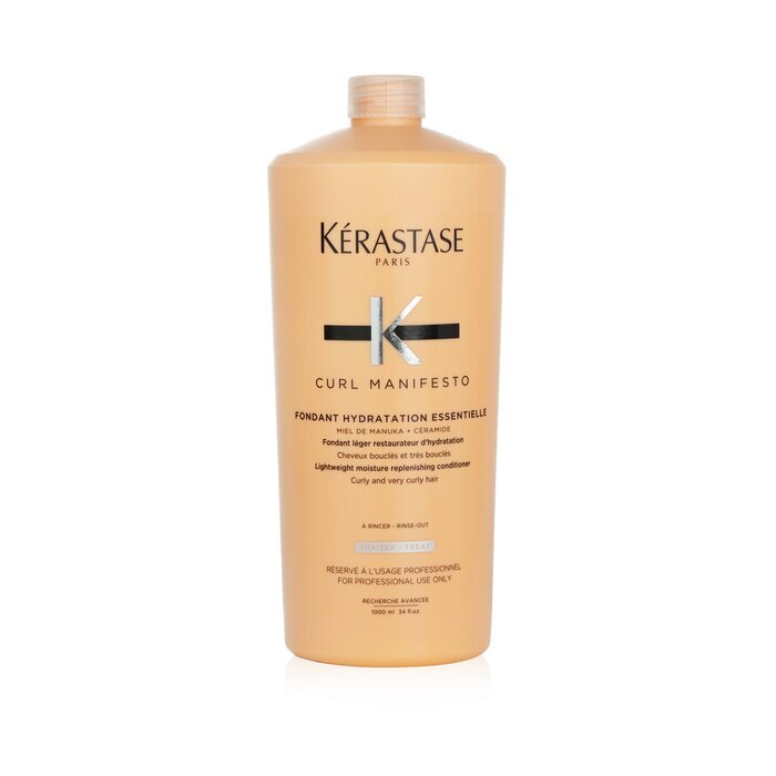 Kerastase Curl Manifesto Fondant Hydratation Essentielle Lightweight Moisture Replenishing Conditioner 1000ml/34oz