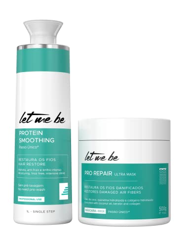 Let Me Be Smoothing Protein 1L/33.8fl.oz + Mask Pro Repair 500ml/16.90fl.oz