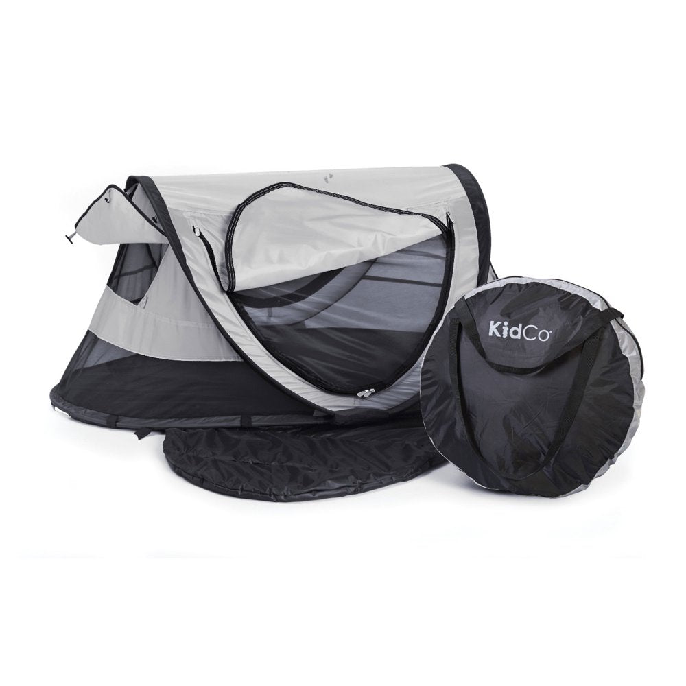 Kidco Peapod plus Foldable Portable Kids Sleeping Travel Bed, Midnight