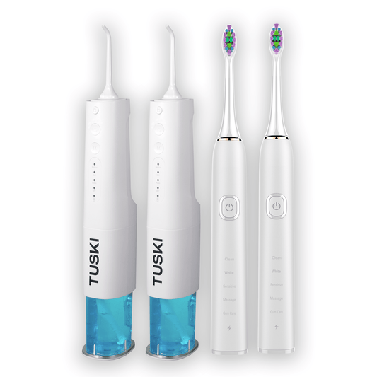 Oral Care Bundle - Water Flosser & Sonic Electric Toothbrush