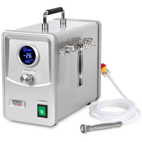Kendal Professional Diamond Microdermabrasion Machine, Dermabrasion Facial Skin Care Equipment with Digital Display Also Good for Home use 110V-220V HB-SFD02
