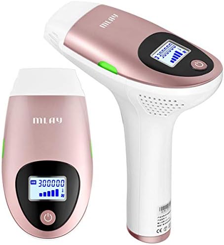 IPL Hair Removal System, Painless Permanent IPL Hair Removal Device for Women & Man, 5 Levels for Different Skin, 300000 Flashes Professional Light Epilator With MLAY T3 (Hair Removal Device)