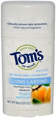 Fresh Apricot Long Lasting Stick, 2.25 Ounces Sticks (24 Pack)
