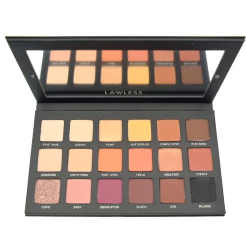 LAWLESS The One Talc-Free Eyeshadow Palette 18 x 0.05 oz/ 1.4 g
