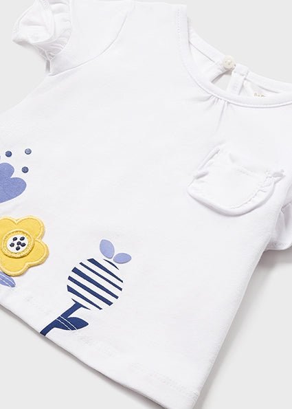 4PC Girls Shirt & Short Playset