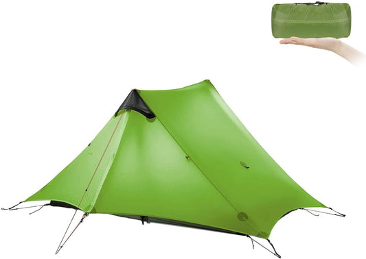 Ultralight Tent 3-Season Backpacking Tent 1 Person/2 Person Camping Tent, Outdoor Lightweight LanShan Camping Tent Shelter, Perfect for Camping, Trekking, Climbing, Hiking