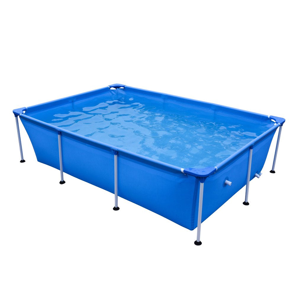 Jleisure Avenli 15 Foot X 36 Inch Steel Frame above Ground Swimming Pool