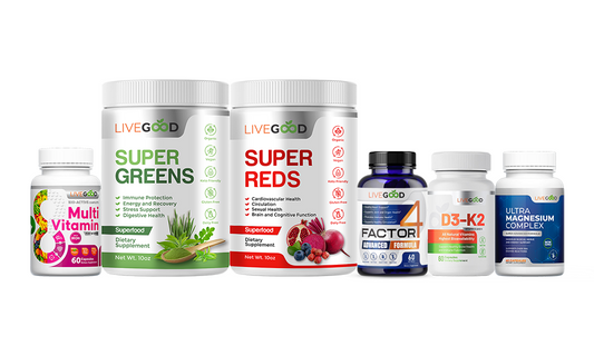 LiveGood International Wellness Pack Multivitamin Essential For Women 6pcs NEW