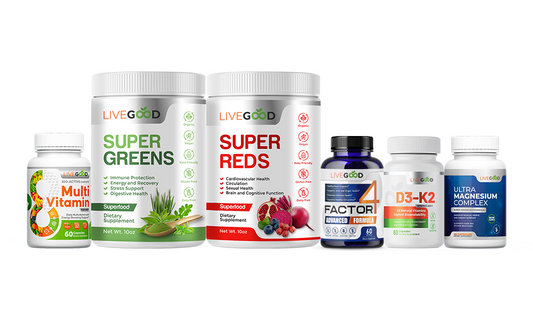 LiveGood International Wellness Pack Multivitamin Essential For Men 6pcs NEW