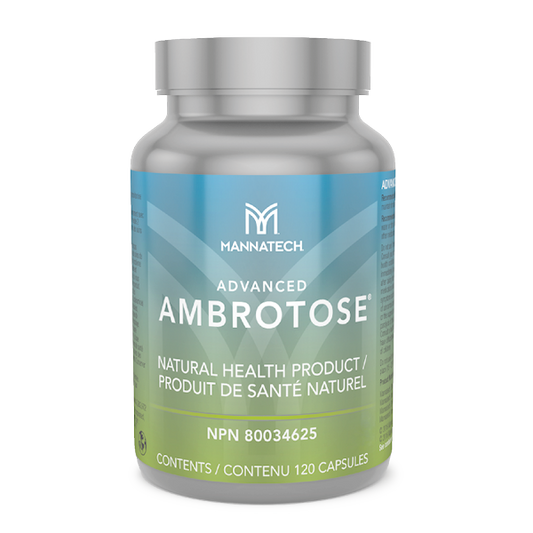 3 Bottles Mannatech Advanced Ambrotose 120 Capsules Cellular Health Enhancer NEW