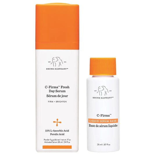 Drunk Elephant C-Firma Fresh Vitamin-C Day Serum Antioxidant Enzymes 2pcs NEW
