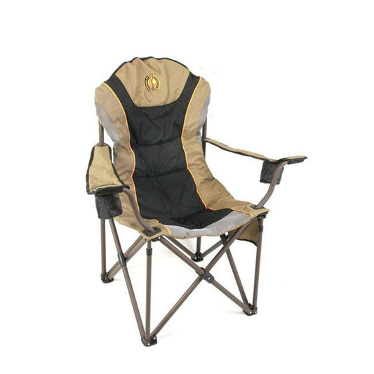Bushtec Adventure Charlie 440 Big Boy Oversize 440 Pound Canvas Camping or Outfitter Chair.