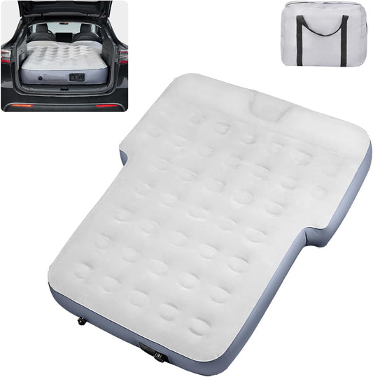 SUV Air Mattress Car Bed Camping, Inflatable Car Air Mattress for Jeep Cherokee Compass Grand Cherokee Liberty Renegade Toyota 4runner Air Mattress with Built in Pump