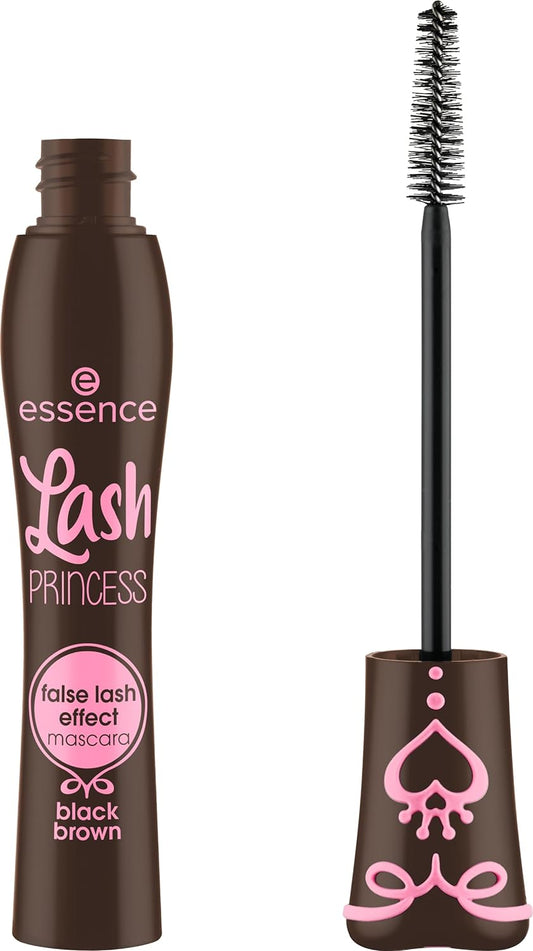 essence | Lash Princess False Lash Effect Mascara Black Brown Color | Intense Volume, Length &amp; Definition | Vegan, Cruelty Free &amp; Paraben Free (1 Pack)