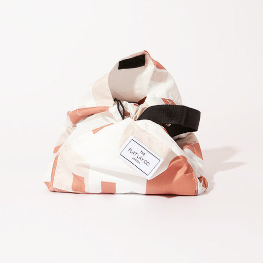 Desert Shapes Full Size Flat Lay Makeup Bag