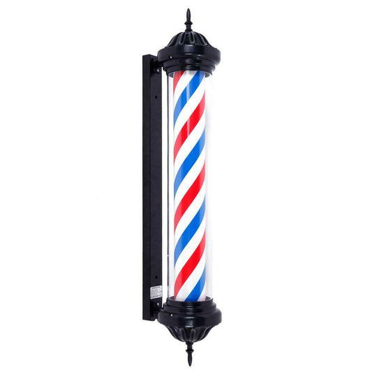Barber Pole 41"Pointy Black Cap