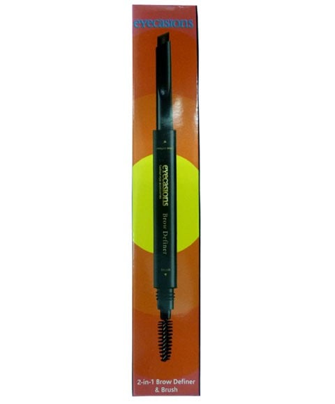 Eyecasions 2 In 1 Brow Definer And Brush Mix Colors
