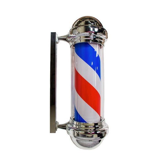 LED Barber Pole Chrome