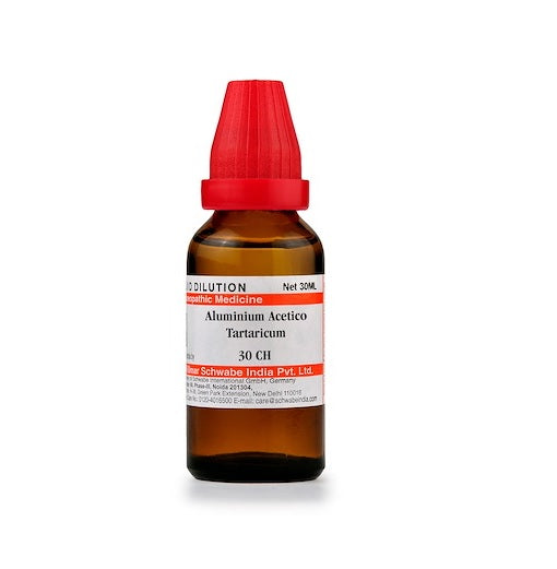 Aluminium Acetico Tartaricum Dilution 6C, 30C, 200C, 1M, 10M