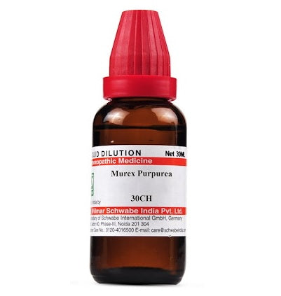 Murex Purpurea Dilution 6C, 30C, 200C, 1M, 10M
