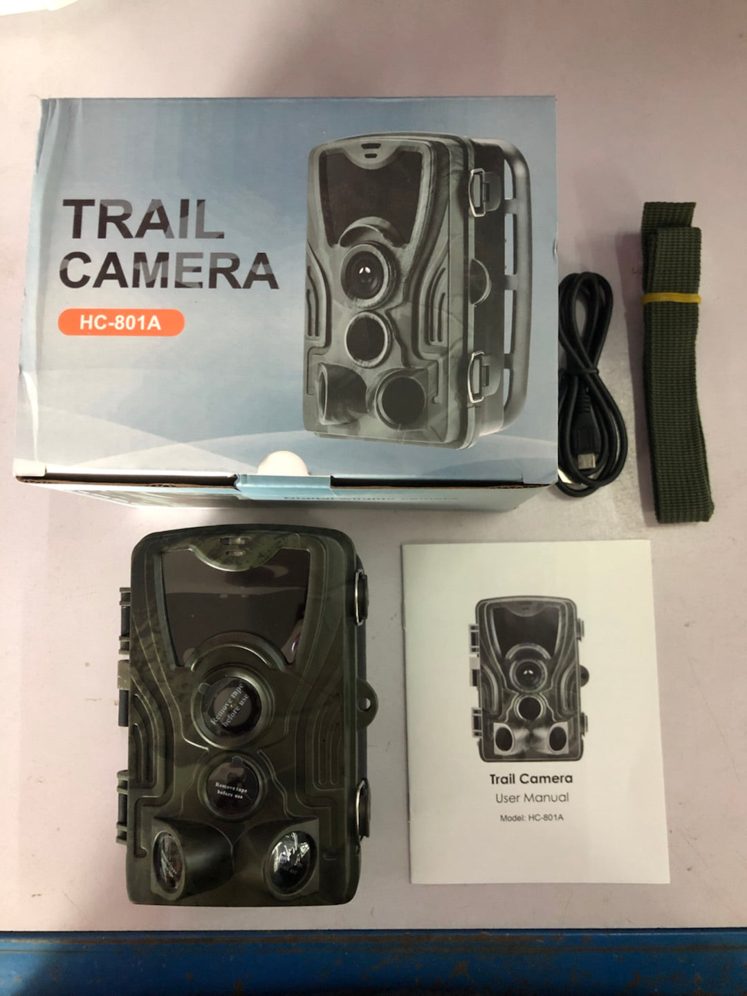 Hunting-Trail-Camera Photo-Trap HC801A Night-Version Trigger Surveillance 1080P 16MP - Blue Force Sports