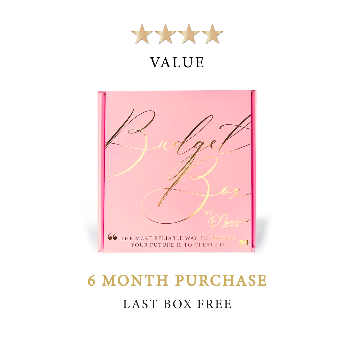 P.Louise Budget Box Subscription (6 Months) Start Date April