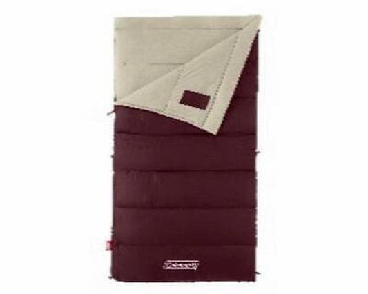 Coleman Autumn Glen Burgundy Sleeping Bag 2 In. H X 33 In. W X 75 In. L 1 Pk
