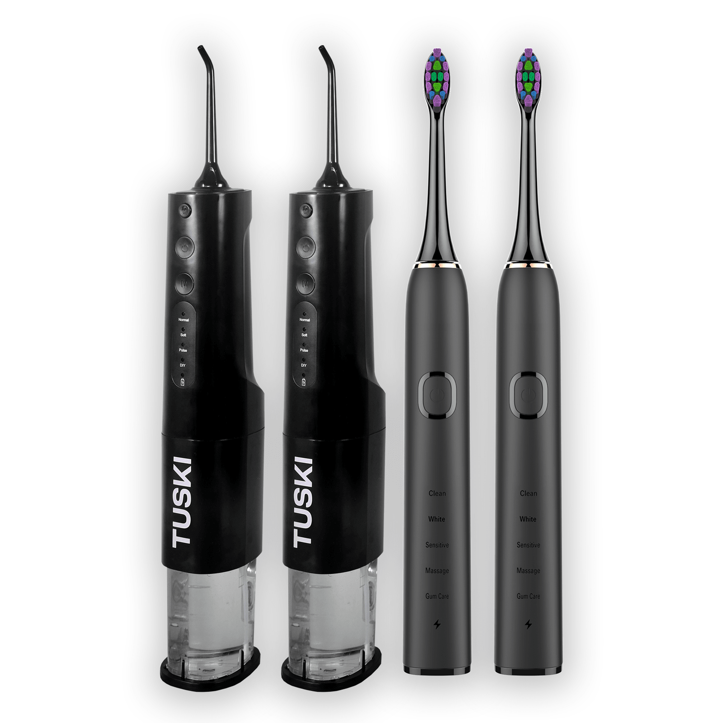 Oral Care Bundle - Water Flosser & Sonic Electric Toothbrush