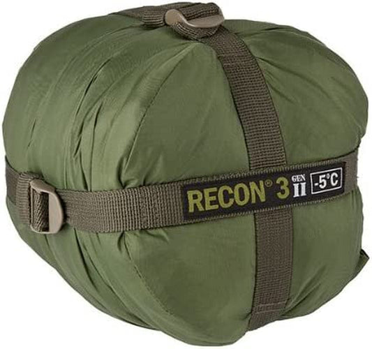 Elite Survival Recon3 Gen2 Sleeping Bag Olive Drab 23 Fahrenheit/-5 Celsius