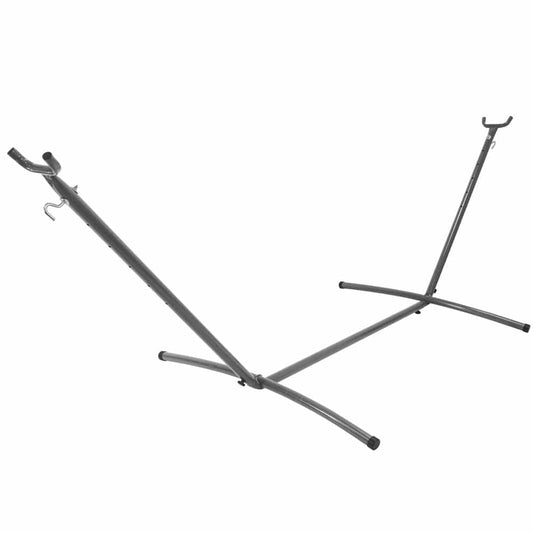 Equip Steel Gray Hammock Stand, Open Size: 108 In. L X 43 In. W X 40 In. H