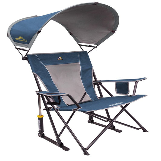 GCI Outdoor Sunshade Rocker, Neptune Blue