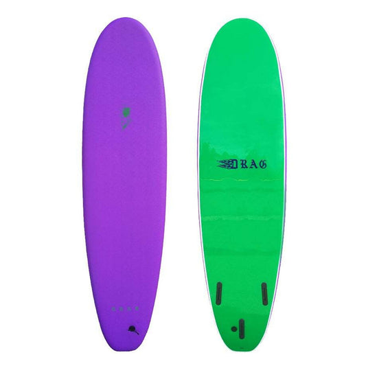Drag Jaleesa Coffin 7'0 Thruster Soft Surfboard