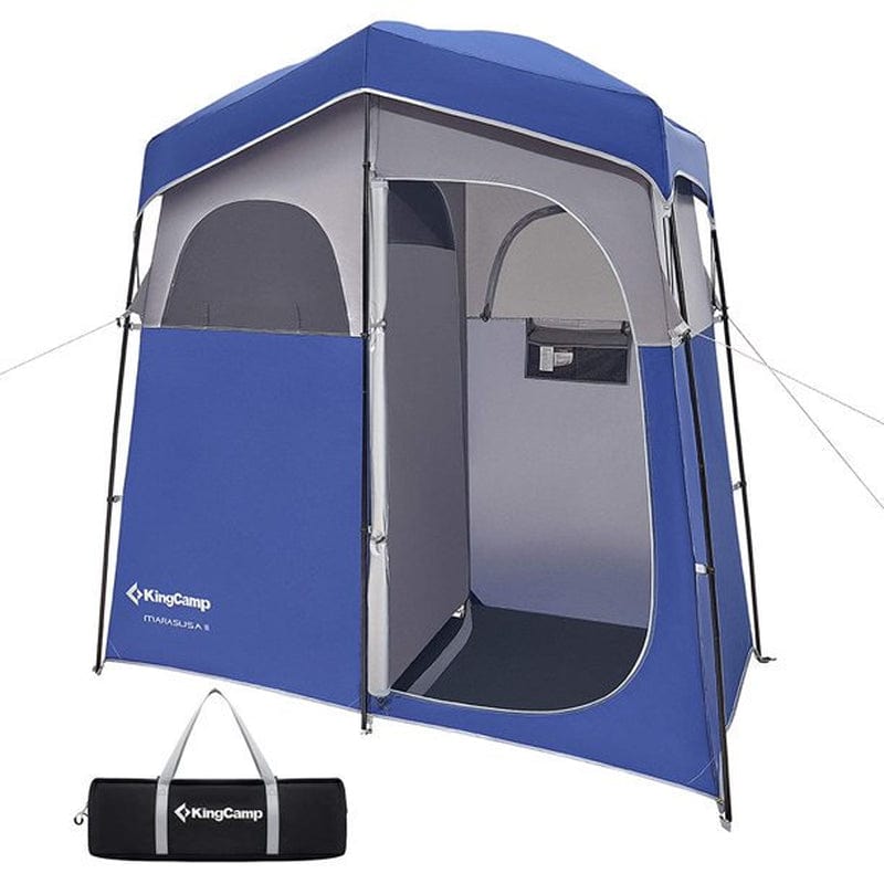 Kingcamp Oversize Outdoor Shower Tents Extra Wide Camping Privacy Shelter Tent for Camping Dressing Room