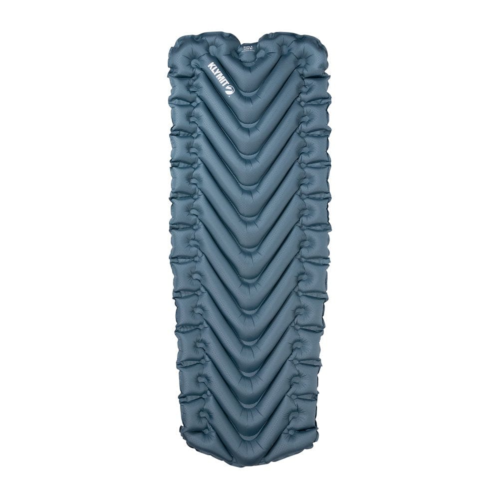 Klymit Static V Luxe SL Outdoor Camping Sleeping Pad, 78X27In, Blue